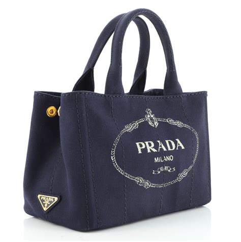 prada milan canvas|prada tote bag.